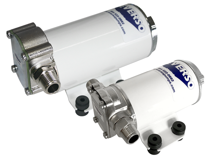 two gear pumps