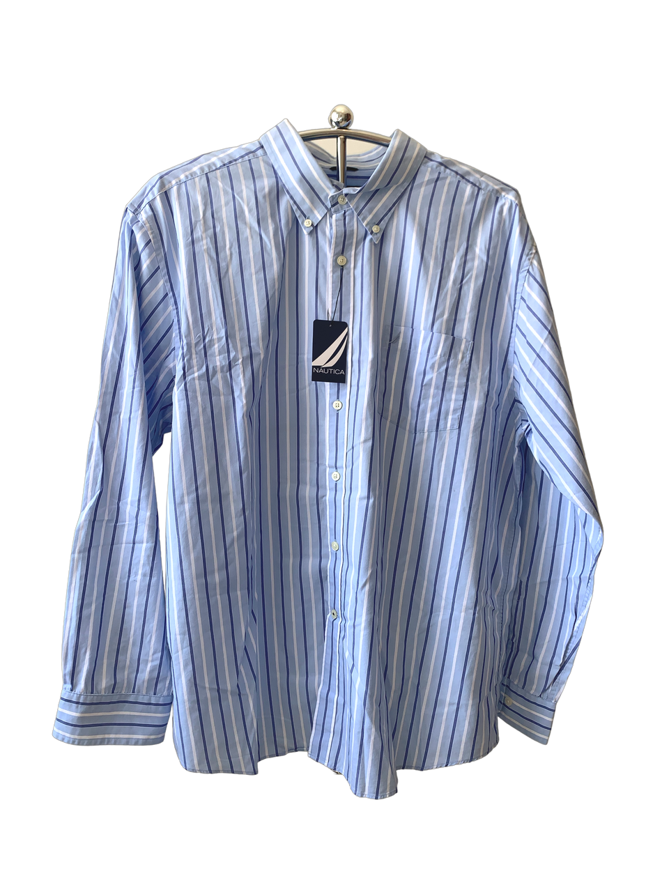 Camisa Nautica Wrinkle Resistant Slim Fit 2XL wr1104