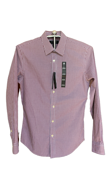Camisa Banana Republic Hombre XL Non Iron Slim FIt Cuello 17