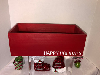 Happy Holidays Rectangular Box