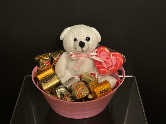 Valentine’s Bear Super Mini Chocolate Pail - SOLD OUT