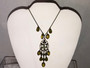 Women’s Fashion Light Green Necklace with Matching Earrings