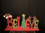 Believe Table Decor Gift Pail