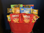 Personalized Gourmet Snack Gift Pail with Smiley Balloon- Call and Place Your Order Today!!!