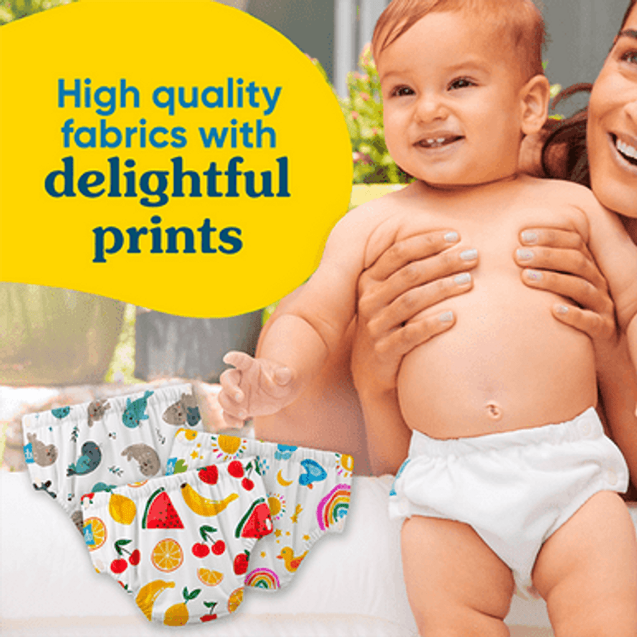 1-3 Baby Toddler Toddler Potty Training Pants Washable Diaper Underwear  Girl Boy