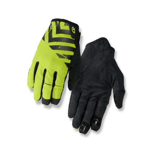 Giro DND Mountain Bike Gloves - Black/Lime