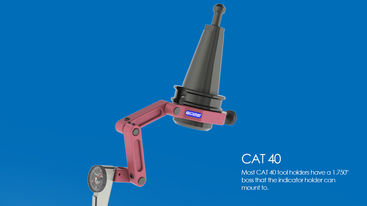 Indicator Holder Clamp Mount by Edge Technology 43-000 milling machine mill cnc haas tool machinist vise kurt Bridgeport endmill test style indicator indicol