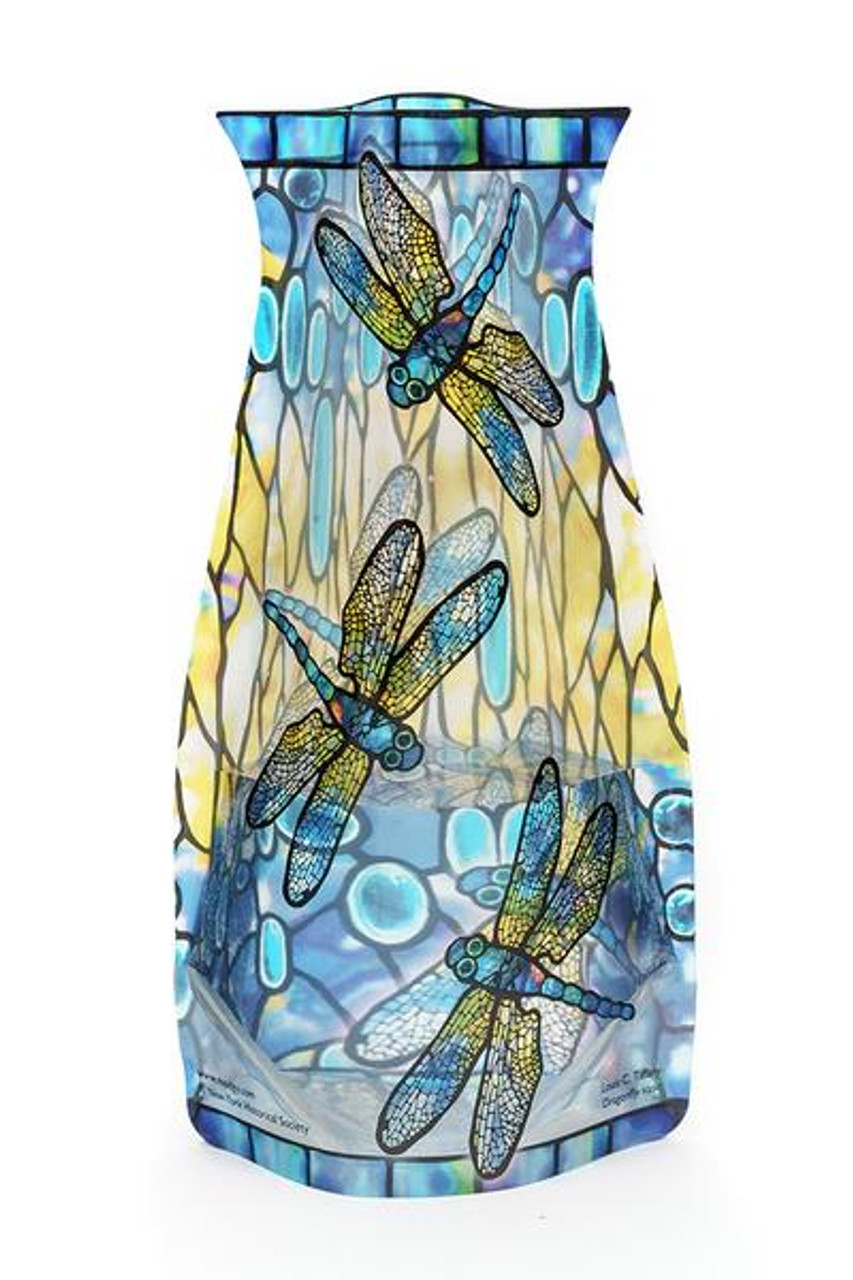 Louis C. Tiffany Dragonfly Collapsible Vase - NYBG Shop