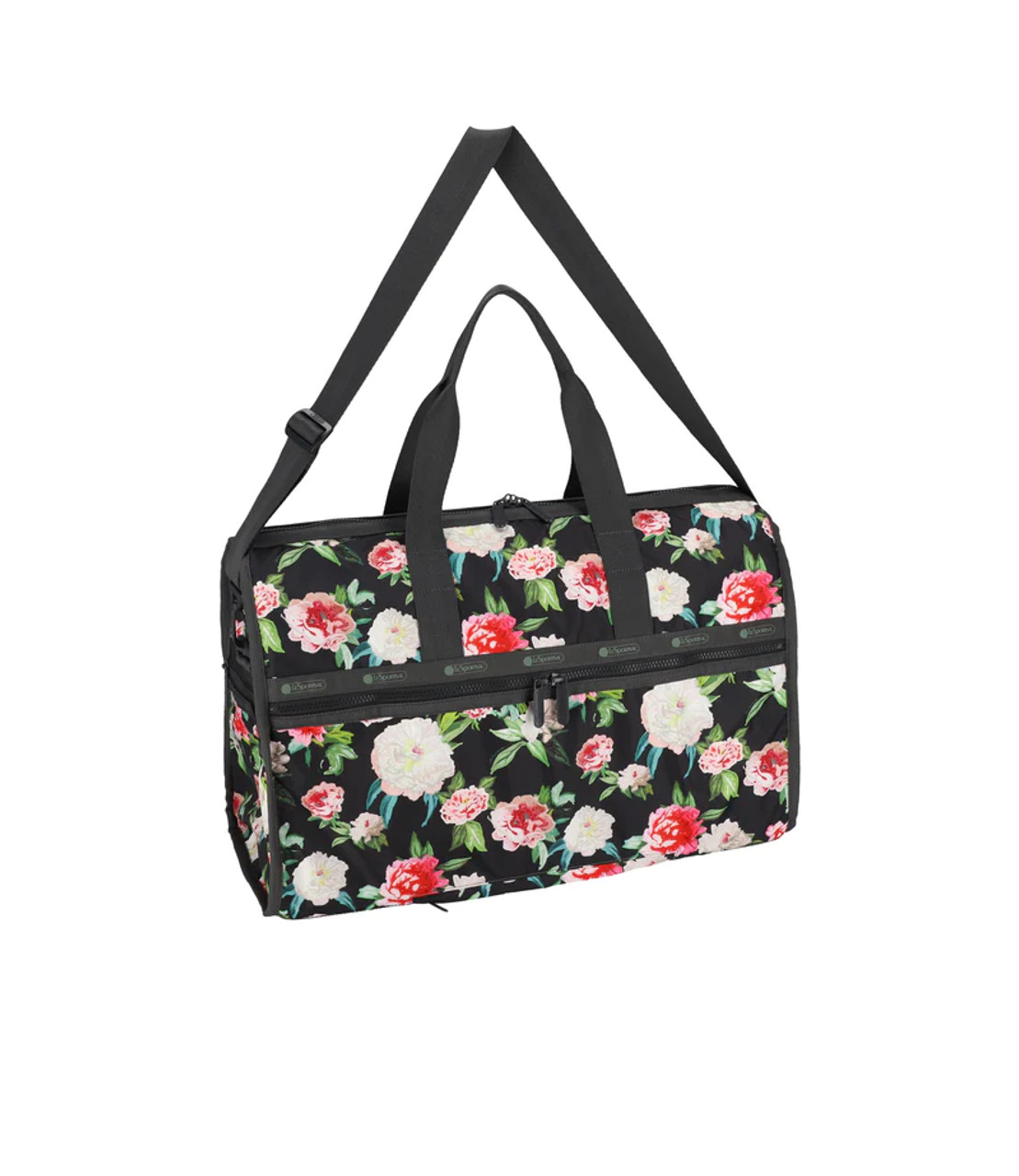 NYBG x LeSportSac Peony Deluxe Weekender