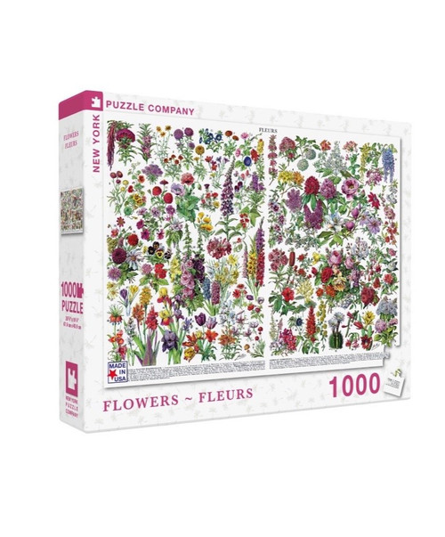Flowers 1000 Piece Puzzle