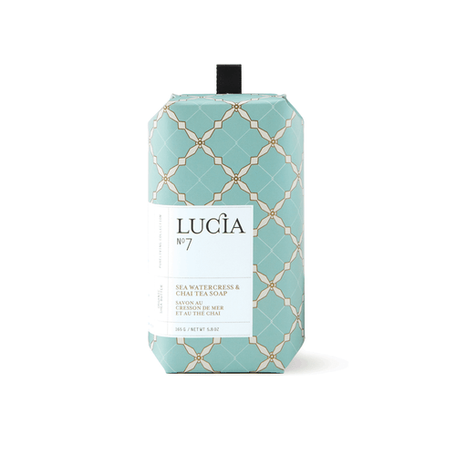 Lucia Watercress & Chai Tea Soap