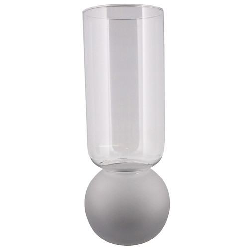 Glass Large Bulb Vase