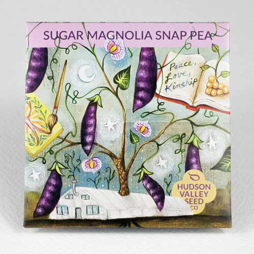 Hudson Valley Seed Library - Sugar Magnolia Snap Pea