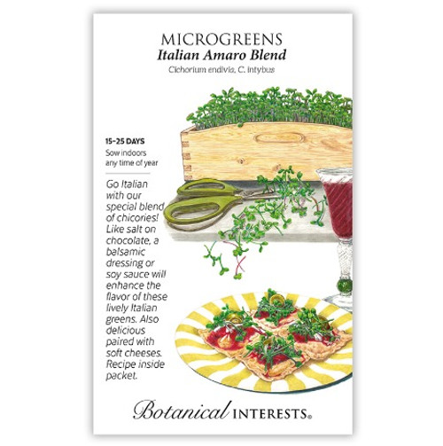 Botanical Iterests - Microgreens Italian Amaro