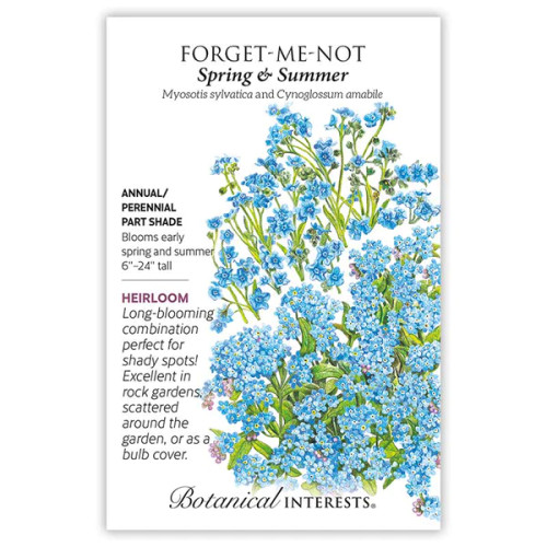 Botanical Interests - Forget-Me-Not Spring and Summer