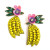 Banana Beaded Earrings
