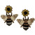 Bumblebee Beaded Earrings