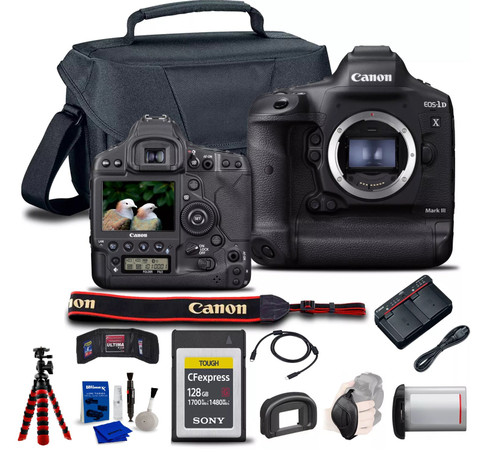 Canon EOS-1D X Mark III DSLR Camera Starter  Bundle - Buy Direct & Save