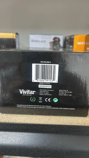 Vivitar Battery Grip for Nikon D600/D610 DSLR Camera - Buy Direct & Save