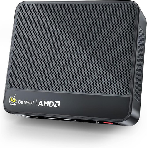 Beelink SER5 Pro Mini PC, AMD Ryzen 7 5825U(7nm, 8C/16T) up to 4.5GHz, Mini Computer 16GB DDR4 RAM 500GB NVME SSD, Micro PC 4K@60Hz Triple Display, Mini Gaming Computer WiFi6/BT5.2/HTPC