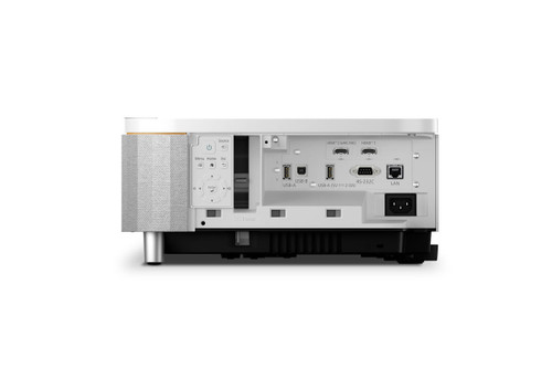 Epson QS100W 4K Utra Throw Projector 4500 Lumen - White Laser TV - Buy Direct & Save