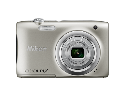 Nikon COOLPIX A100 compact Digital Camera - (Silver)