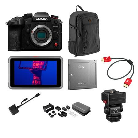 Panasonic Lumix GH6 Mirrorless Camera Body with Atomos Ninja V+ Kit