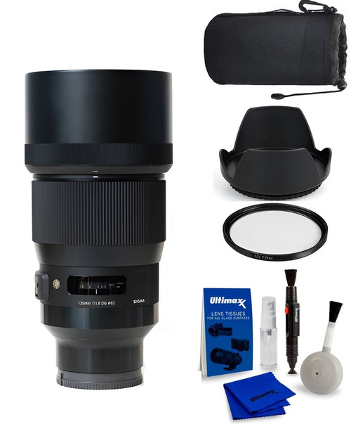 Sigma 135mm f/1.8 DG HSM Art Lens for Sony E -  Starter Bundle Sigma