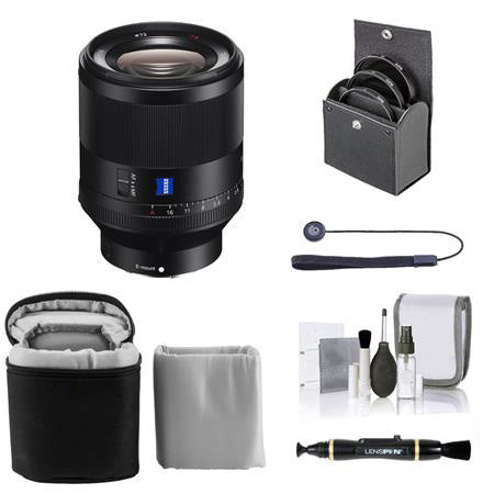 Sony Planar T* FE 50mm F1.4 ZA Lens with Accessories Kit
