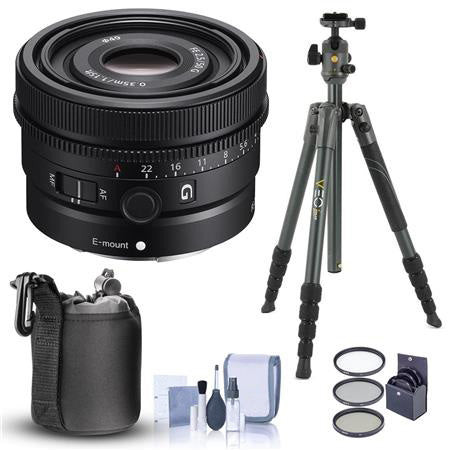 Sony FE 50mm f/2.5 Ultra-Compact G Lens with Tripod Kit