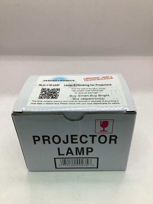 ✨ Jaspertronics RLC-119-UHP Lamp & Housing – Restore Bright, Clear Projection
