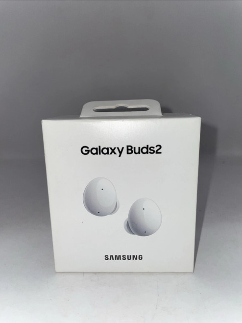 ? Samsung Galaxy Buds2 – Wireless Noise-Cancelling Earbuds (White)