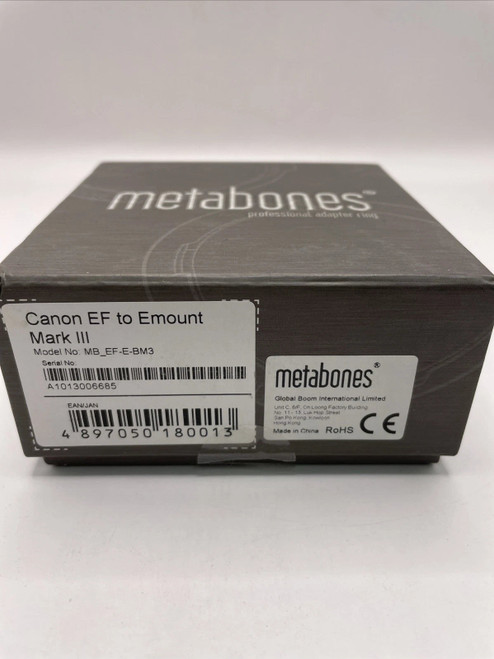 ? Metabones EF–E Mount (Mark III) Adapter – Unlock Pro Performance & Creative Freedom