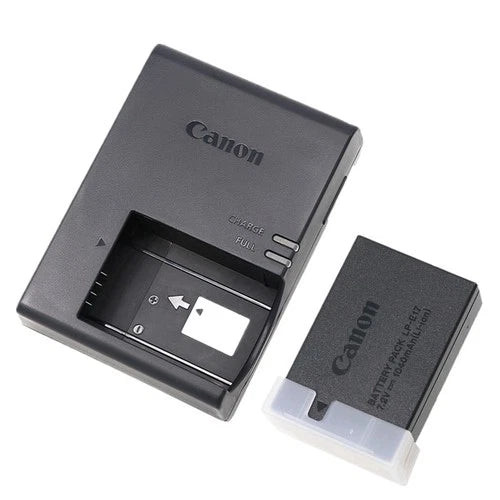 Canon LP-E17 Battery and LC-E17 Charger Kit for EOS M3 M5 M6 77D 200D
