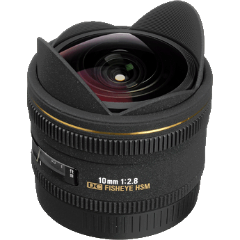 Sigma 10mm f/2.8 EX DC HSM Fisheye Lens