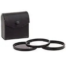 86mm Professional High Resolution Three Piece Filter Kit