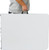 Portable Folding Plastic Table - White BA700-180 x 70 x 74 cm - Ideal for Parties, Portfolio Type, Service, Events - NJ Accessory/Buy Direct & Save