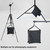 ABCCANOPY Sandbag Photography Weight Bags for Video Stand,4 Packs (Black) - NJ Accessory/Buy Direct & Save