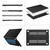NJA MOSISO Compatible with MacBook Air 13 inch Case 2024 2023 2022 Release M3 A3113 M2 A2681 with Touch ID, Protective Plastic Hard Shell Cover Compatible with MacBook Air 13.6 inch Case, Black - NJ Accessory/Buy Direct & Save