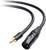 Cable Matters (1/8 Inch) 3.5mm to XLR Cable 3 ft Male to Male (XLR to 3.5mm Cable, XLR to 1/8 Cable, 1/8 to XLR Cable)