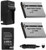 LI-50B Battery 2-Pack Bundle with Rapid Travel Charger and UltraPro Accessory Kit for Select Olympus Cameras Including Stylus Tough 6000, Stylus Tough 6020, Stylus Tough 8000, and Stylus Tough 8010 - NJ Accessory/Buy Direct & Save
