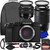 Fujifilm X-S10 Mirrorless Camera Essential Bundle + (Black) with XC 15-45mm OIS PZ & XC 50-230mm OIS II Lenses + SanDisk 128GB Extreme SDXC - NJ Accessory/Buy Direct & Save