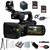 Canon XA75 UHD 4K30 Camcorder with Starter Kit and 2 64GB Memory Cards - NJ Accessory/Buy Direct & Save