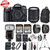 Nikon D7100 Digital SLR Camera 3 Lens: 18-140mm VR ||64GB ||Ultra Saving Kit, Black