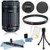 Canon EF-S 55-250mm f/4-5.6 IS STM Lens Kit w/ UV Filter Cleaner and More