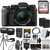 FUJIFILM X-T2 Mirrorless Digital Camera with 18-55mm Lens | Sandisk 64GB | Flash | Filter | Spare Battery &amp; More Bundle