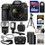 Nikon D7500 4K Digital SLR Camera &amp; 18-140mm VR Lens with 64GB Card, Battery &amp; Charger, Case, Tripod, Flash, LED Video Light Kit