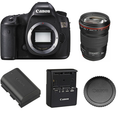 Canon EOS 5DS DSLR Camera Body with EF 135mm f/2L USM Lens - BuyDirect NYC