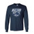 Youth Long Sleeve Primary Logo Navy