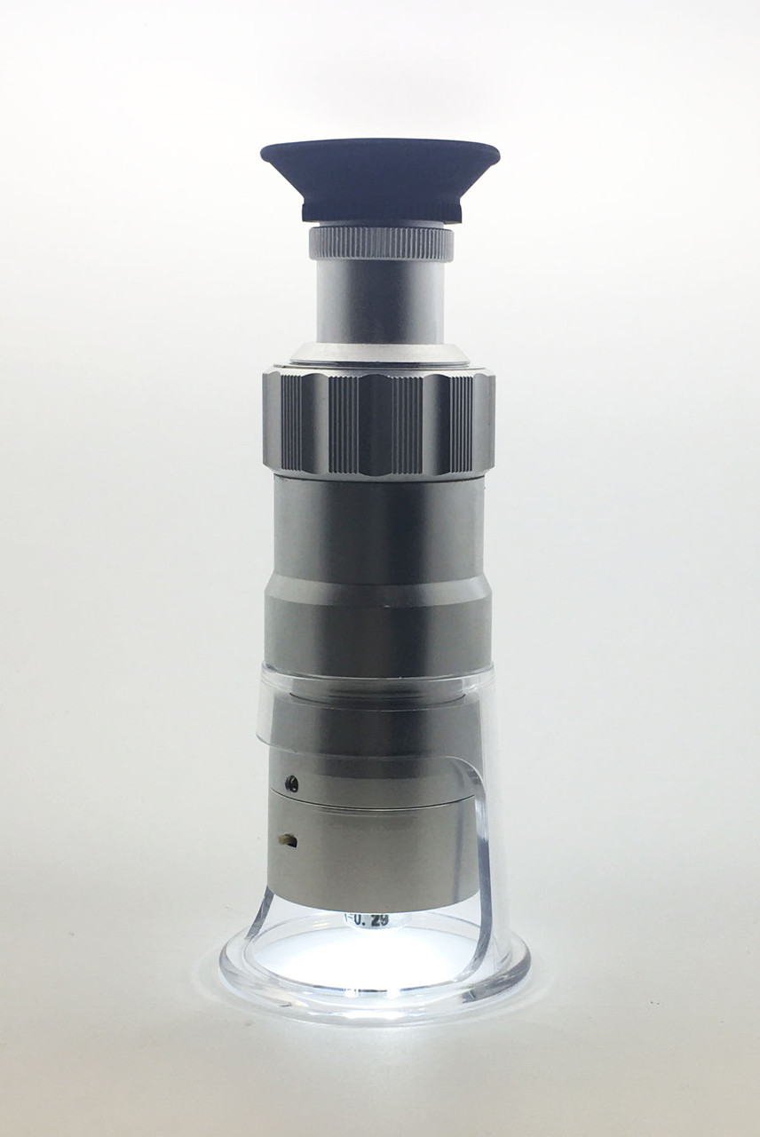 WIDE STAND MICROSCOPE W/LED BASE - Lithco Inc